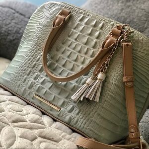 BRAHMIN Mint Shoulder Bag